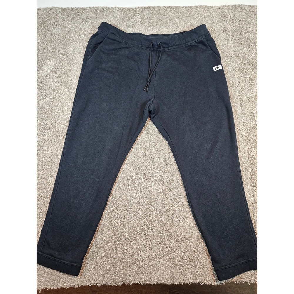 Nike Mens Sportswear French Terry Sweatpants Black 3X Joggers RN56323